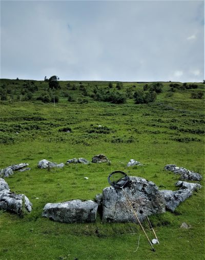 Stone cairn